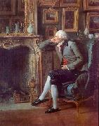 Baron de Besenval in his Salon de Compagnie, Henri Pierre Danloux